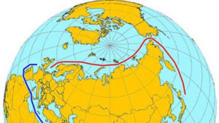 Глобальное потепление открыло северный морской путь