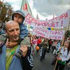 В Киеве прошел антигей-парад