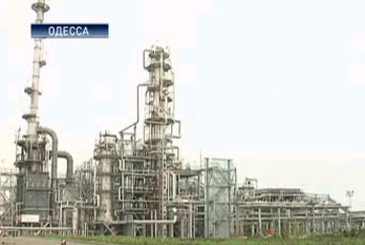 Остановлен Одесский нефтеперерабатывающий завод