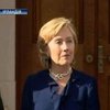 Хиллари Клинтон прибывает в Москву