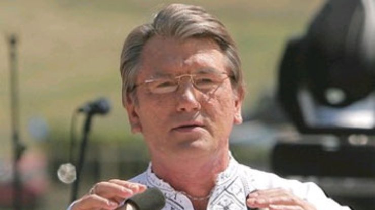 Ющенко: В Украине нет проблемы русского языка