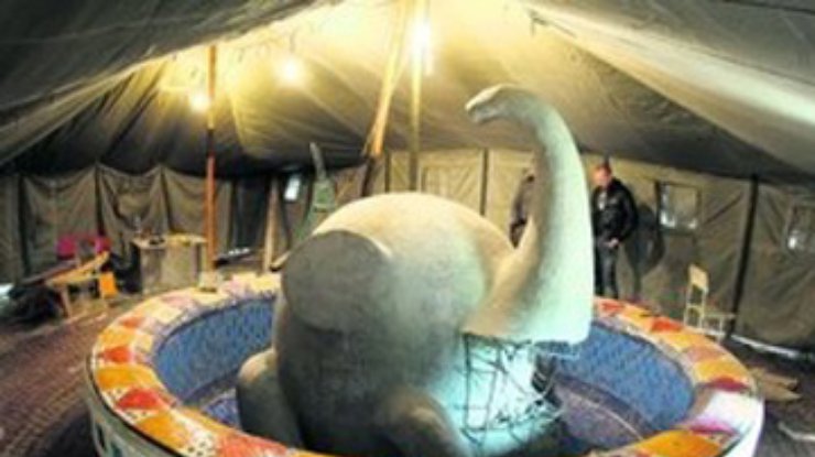 На киевской Пейзажной аллее появится слон-фонтан