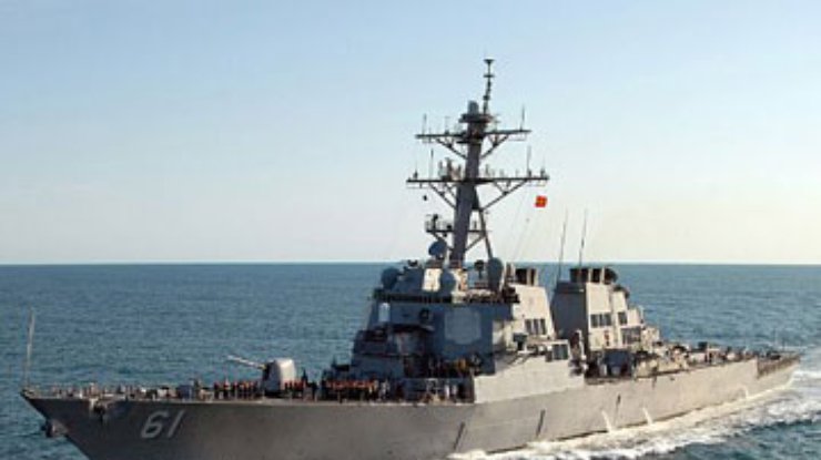 Американский эсминец обстрелял побережье Польши