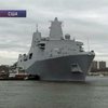 В Нью-Йорк прибыл корабль, построенный из разрушенных небоскребов