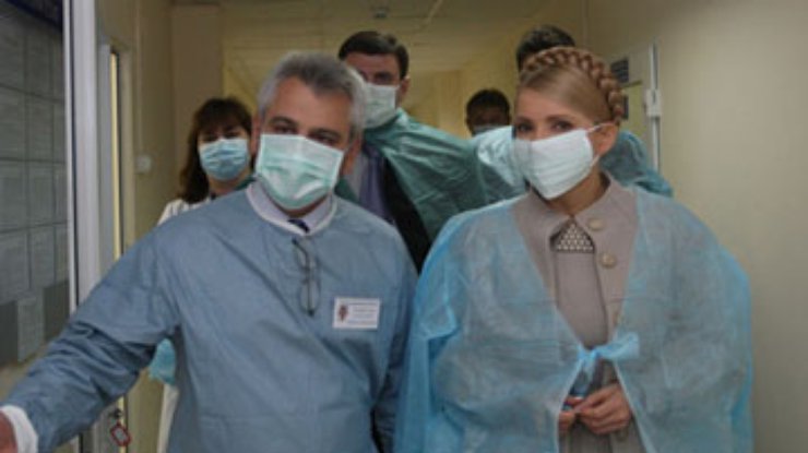 Тимошенко попросила у ВОЗ вакцину против "свиного" гриппа