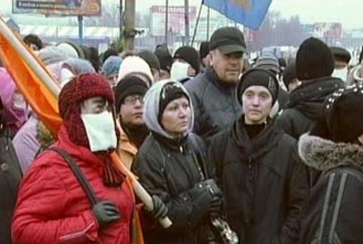 В Черновцах предприниматели устроили пикет против карантина