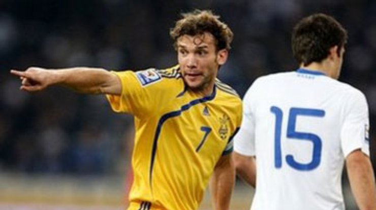 Букмекеры считают Украину фаворитом в матче с Грецией