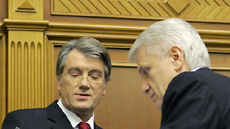 Ющенко попросил Литвина "уйти" Луценко