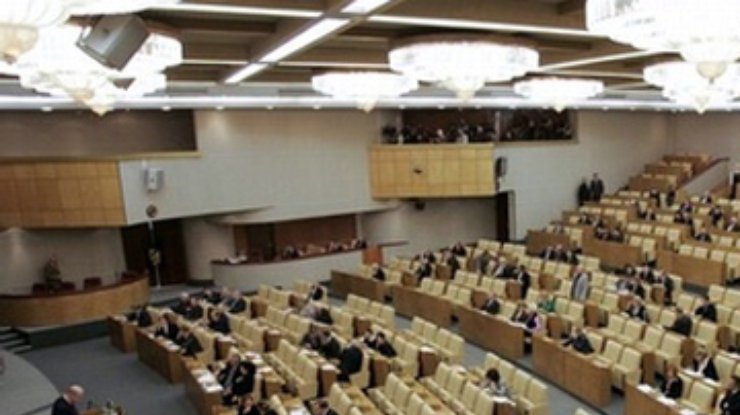 В Госдуме РФ водой залило кресла депутатов от ЛДПР