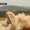 В Грузии при взрыве мемориала погибли двое