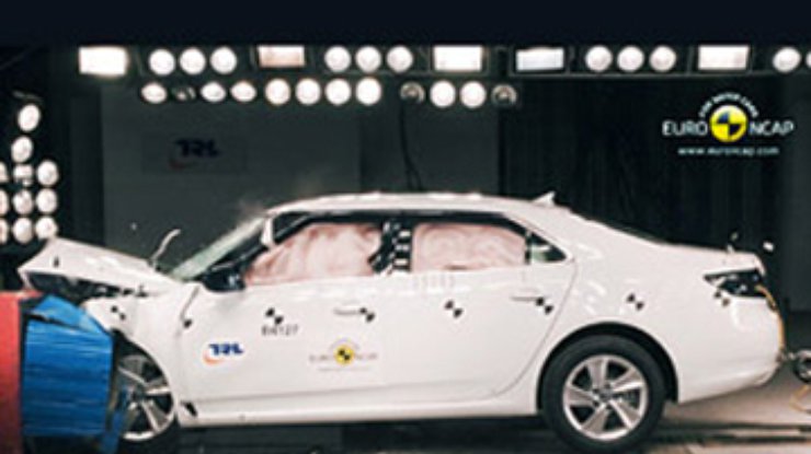 Седан Saab 9-5 заработал наивысшую оценку в краш-тестах