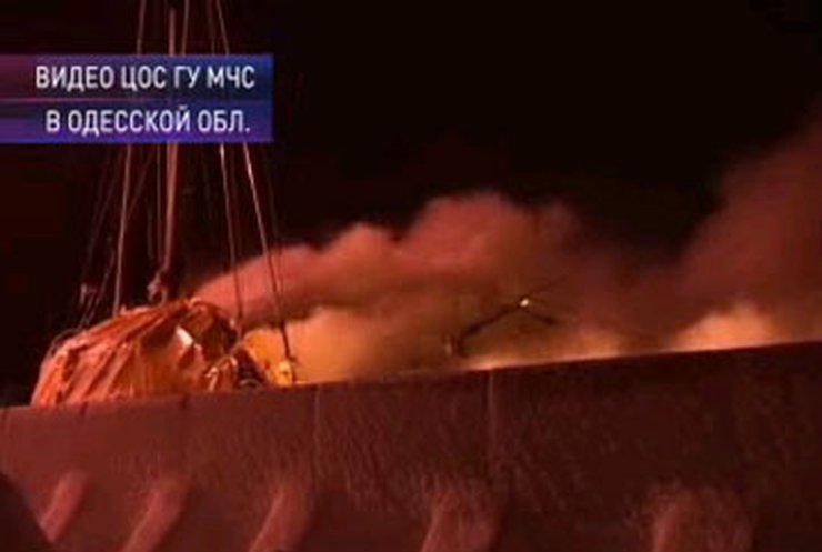 В Ильичевске пожар чуть не уничтожил яхт-клуб