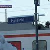 В Хельсинки поезд врезался в вокзал