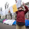 В Риге задержали организатора палаточного городка
