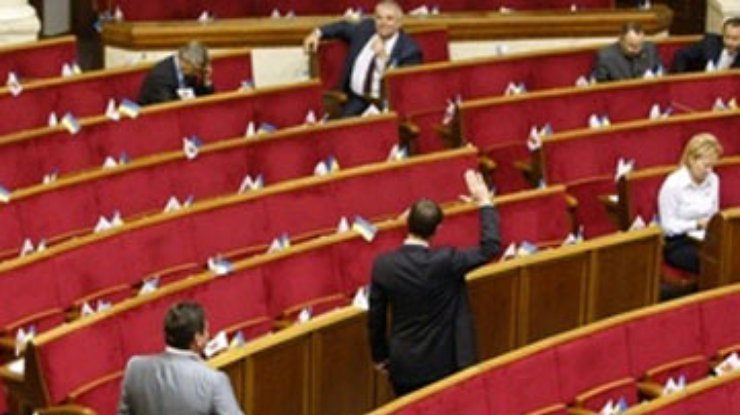 Депутаты Тимошенко ушли из Рады из-за "Межигорья"