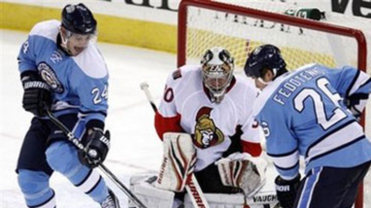 НХЛ: "Оттава" одержала волевую победу в Питтсбурге