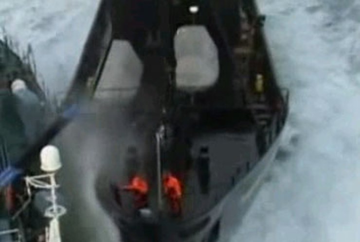 Китобои протаранили судно экологов в Антарктике