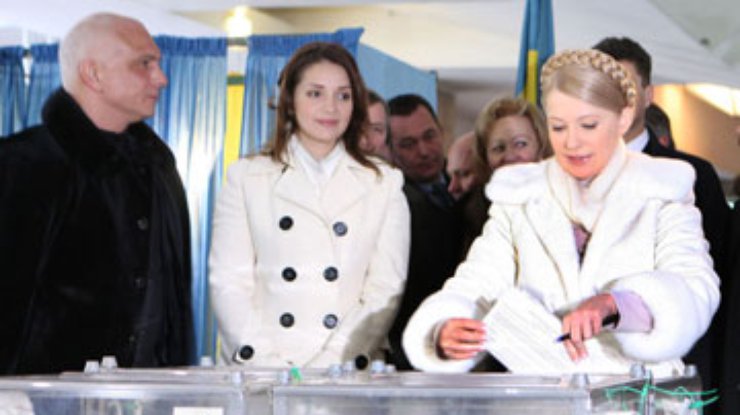 Тимошенко проголосовала "за новую Украину"