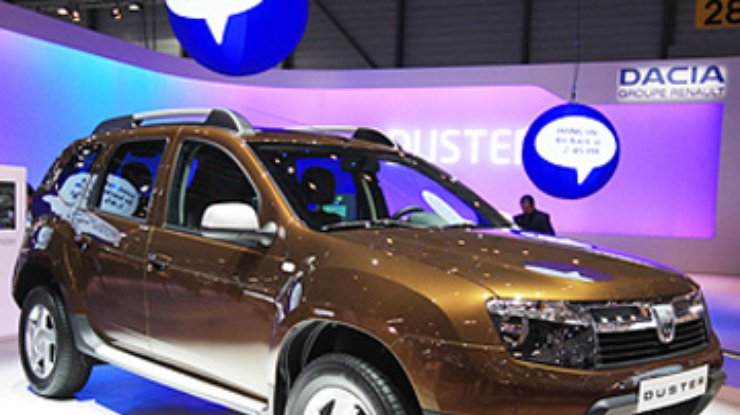 Dacia представила бюджетный кроссовер Duster