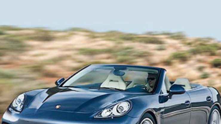 Porsche готовит открытую версию модели Panamera