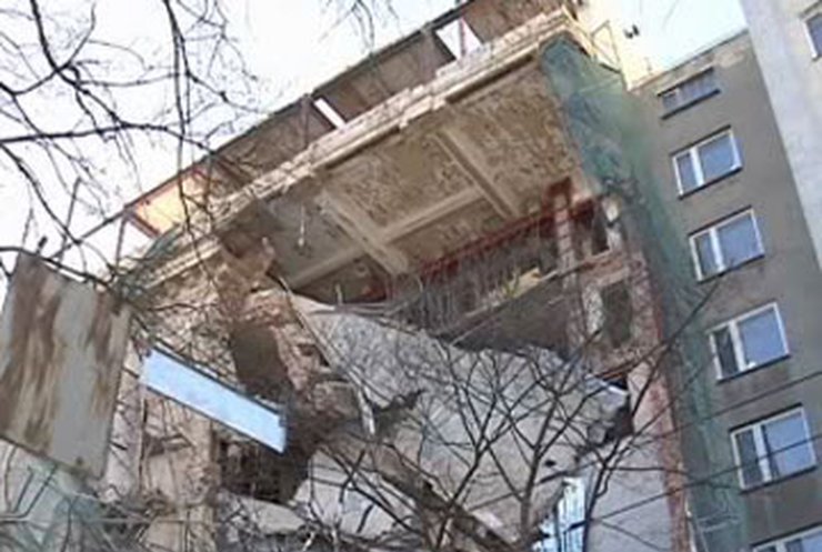 В центре Харькова обрушился шестиэтажный дом