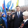 Янукович хочет совместный с РФ парад Победы в Севастополе