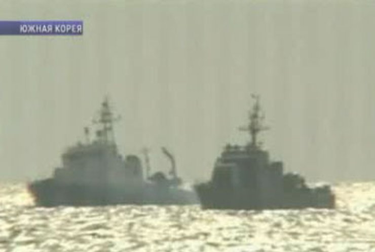 В Жёлтом море продолжаются поиски корейских моряков