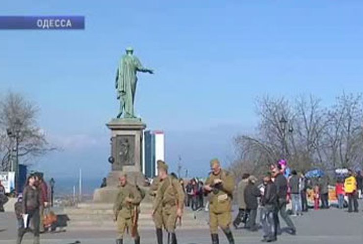 Одесса празднует годовщину освобождения