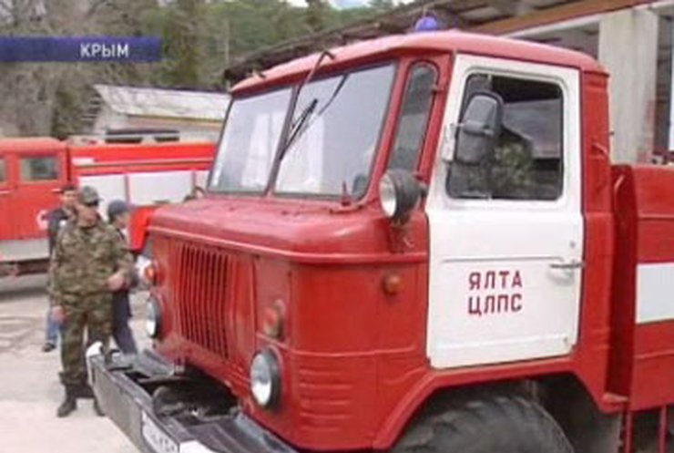 Крымские пожарные готовятся к "горячей" поре