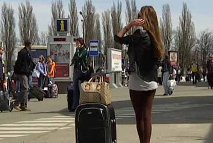 В аэропорте "Борисполь" отменены десятки рейсов