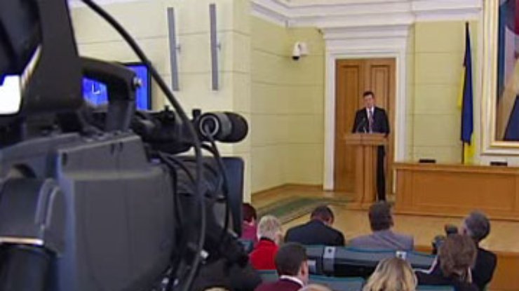 Профсоюз журналистов призвал Януковича обеспечить свободу слова