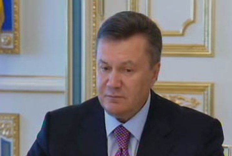Виктор Янукович поздравил компанию "ТНК-БП" с юбилеем