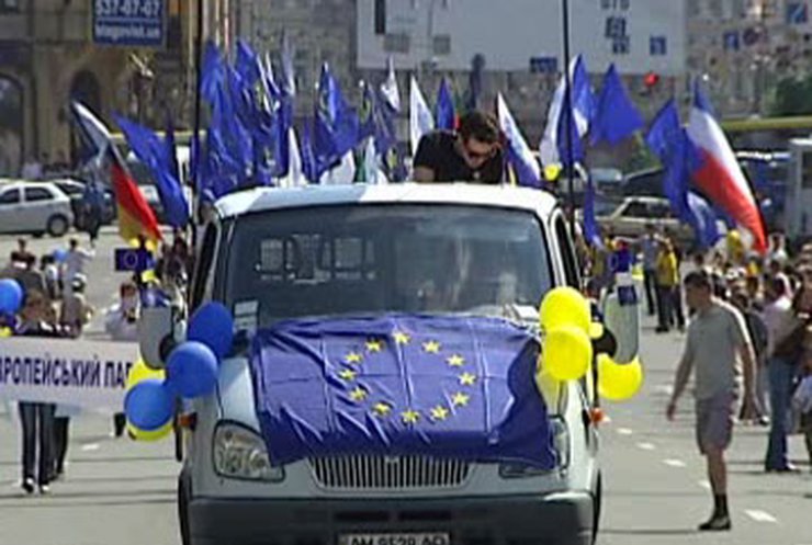 Украина отмечает День Европы