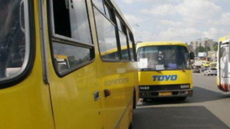 ГАИ: Каждая пятая маршрутка в Киеве неисправна