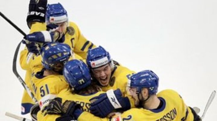 Шведы завоевали "бронзу" на ЧМ по хоккею
