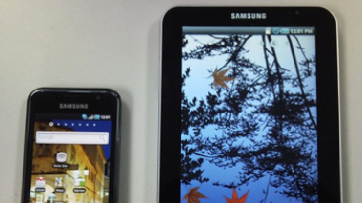 Samsung показала первые фотографии планшета Galaxy Tab