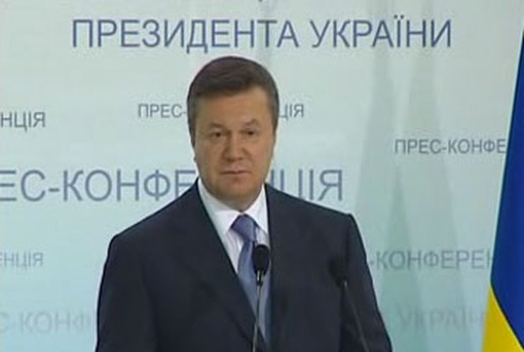 Янукович дал отчет о первых 100 днях на президентском посту