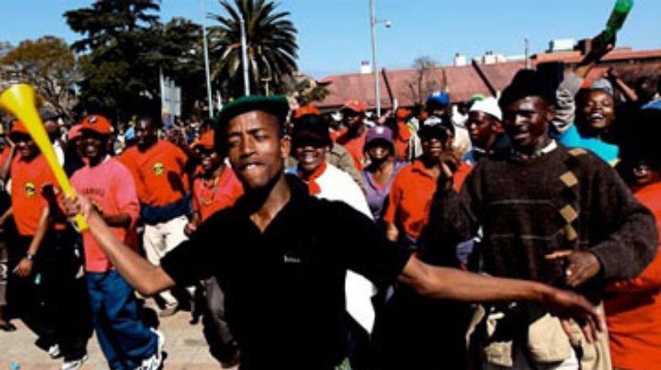 В ЮАР полиция разогнала акцию протеста
