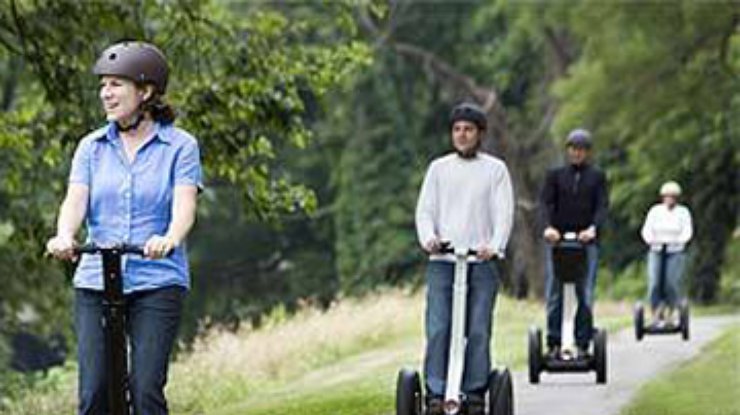 В Британии впервые был оштрафован водитель скутера Segway