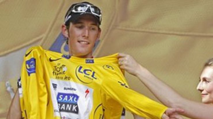 Анди Шлек - новый лидер "Тур де Франс"