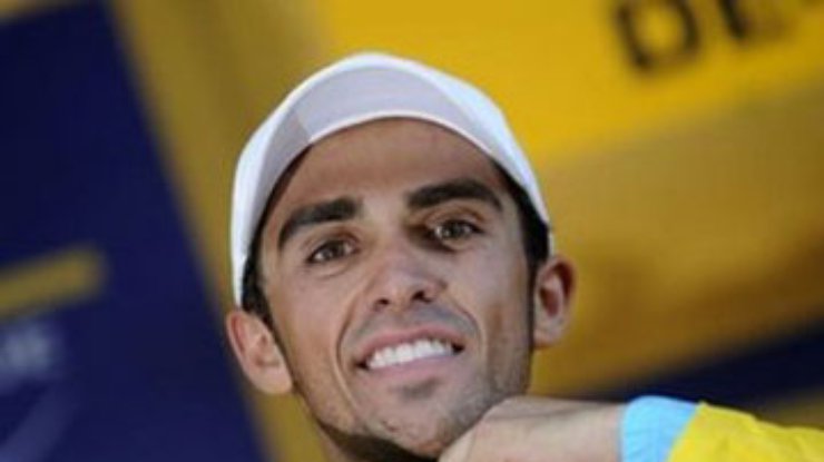 Контадор стал лидером "Тур де Франс"