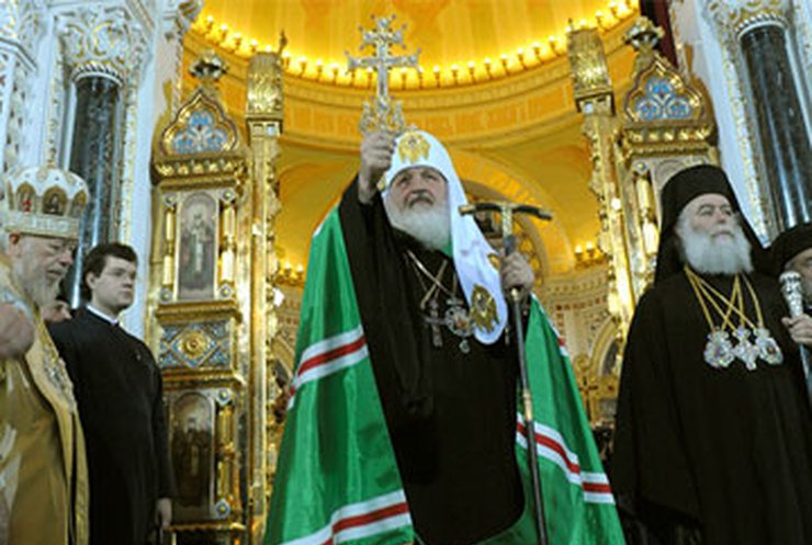 Патриарх Кирилл освятил самый большой собор Одессы