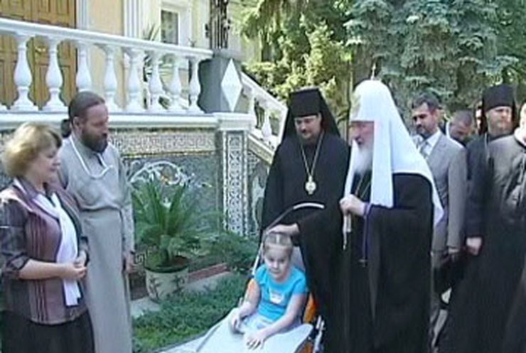 Патриарх Кирилл освятил одесский Спасо-Преображенский собор