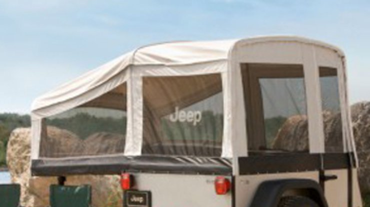 Jeep выпускает жилой прицеп-трансформер