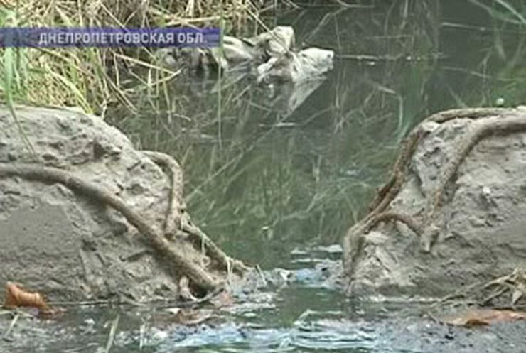 Село в Днепропетровской области утопает в канализационных стоках