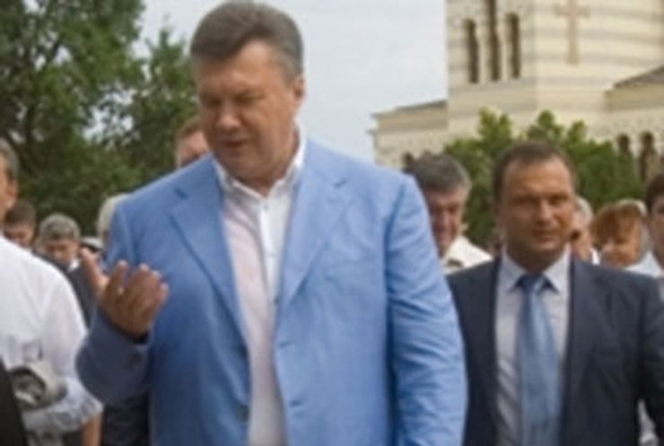 Янукович открыл Сорочинскую ярмарку