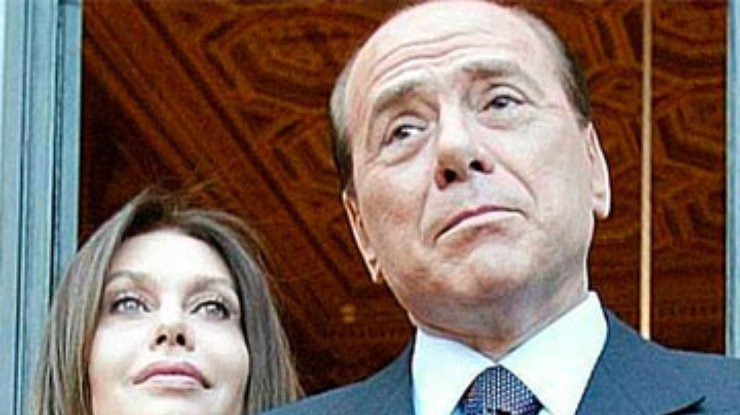 Вторая жена Берлускони отказалась дать ему развод