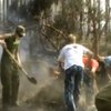 Партию "Единая Россия" снова уличили в имитации тушения пожаров