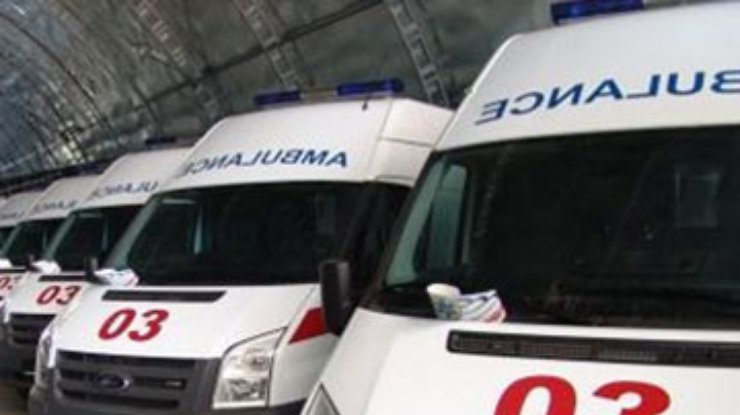 В Полтаве "скорая" врезалась в дом, пострадали 7 человек
