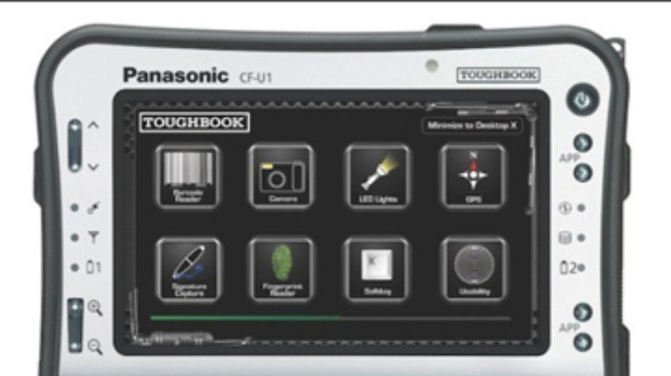 Panasonic Toughbook CF-U1 Ultra: выносливый планшет с 5,6-дюймовым дисплеем
